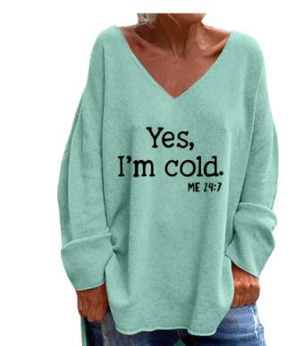 Paula - Ladies casual oversized jumper