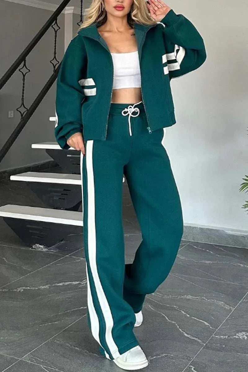 Larissa - Striped Comfort Style Set