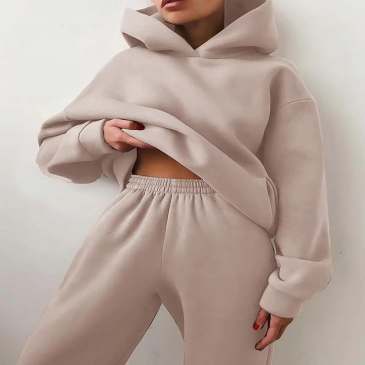 Melissa – Vintage Oversized Jogger Set for Women