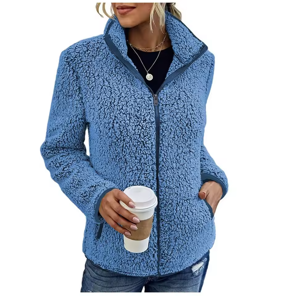 Roselyn - Fleece Zip-Up Jacket