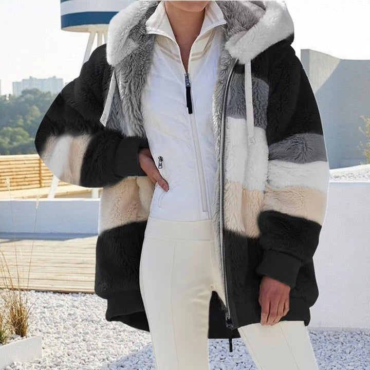Fibi™ | Cozy Plush Vest with Hood - Delightfully Warm, Soft & Stylish