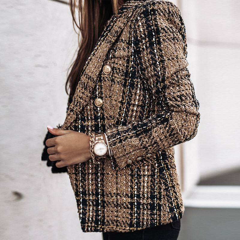 Percy - Stylish Checked Blazer