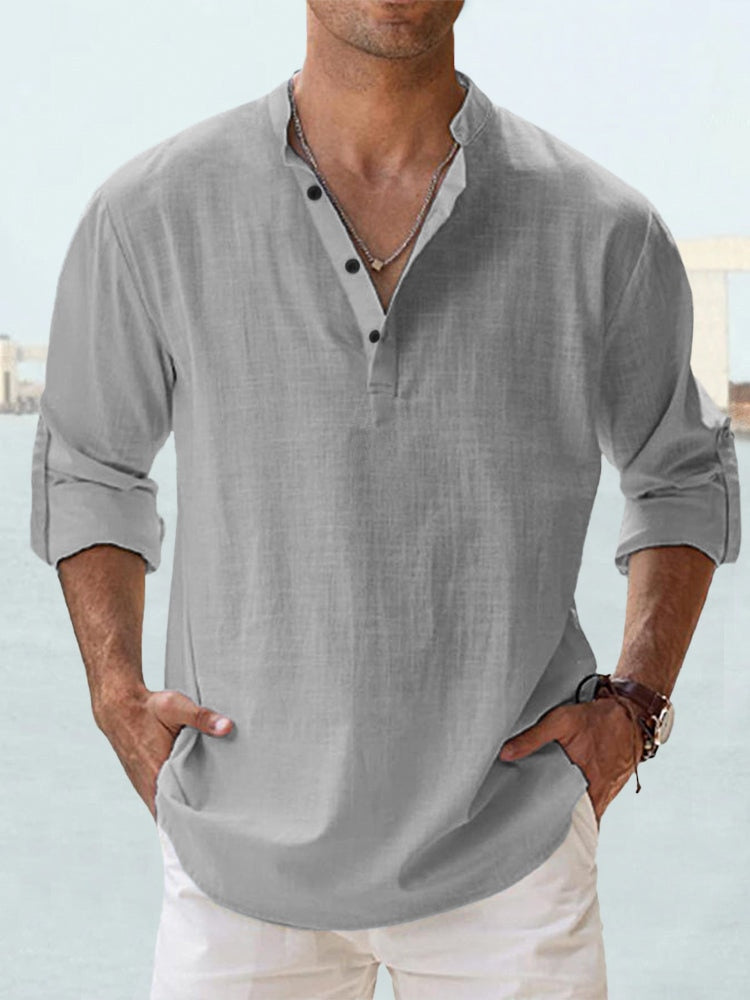 Givalli Casual Linen Overshirt