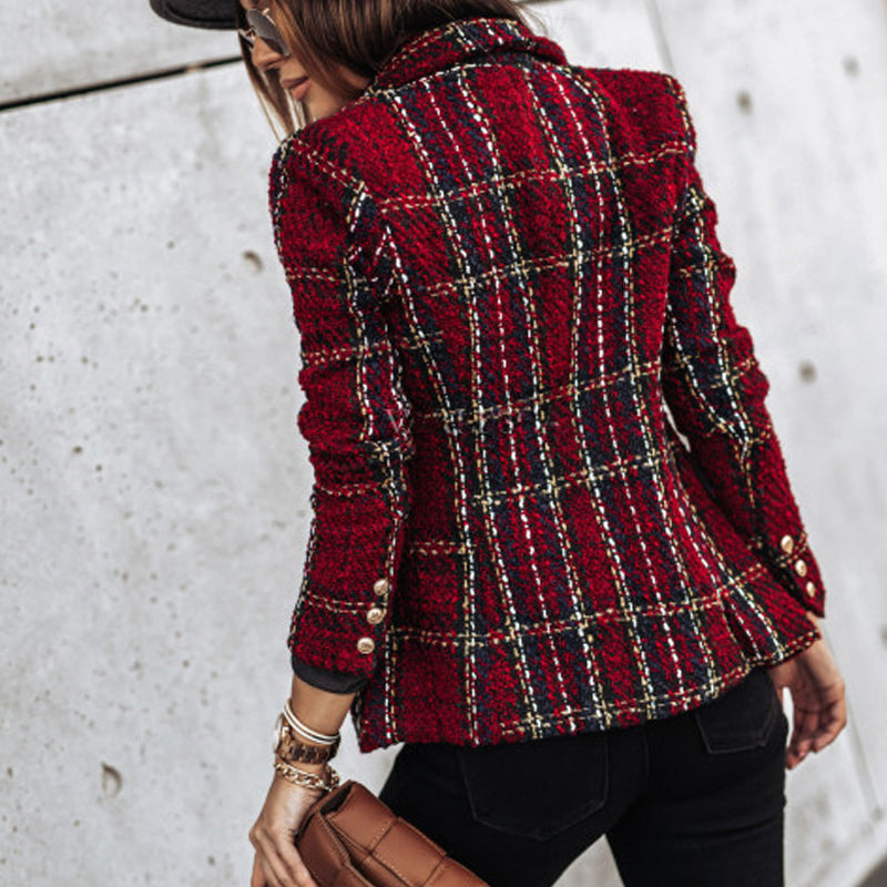 Percy - Stylish Checked Blazer