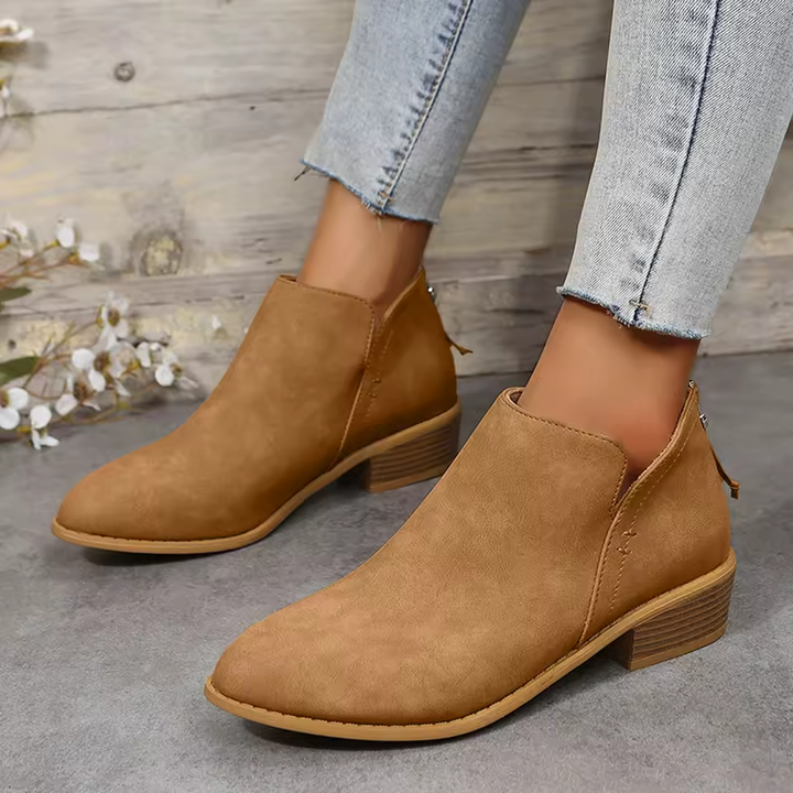 Mia - Sleek Ankle Boots for Effortless Style