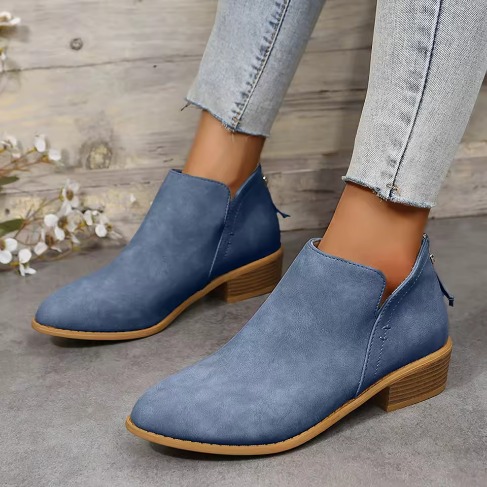 Mia - Sleek Ankle Boots for Effortless Style