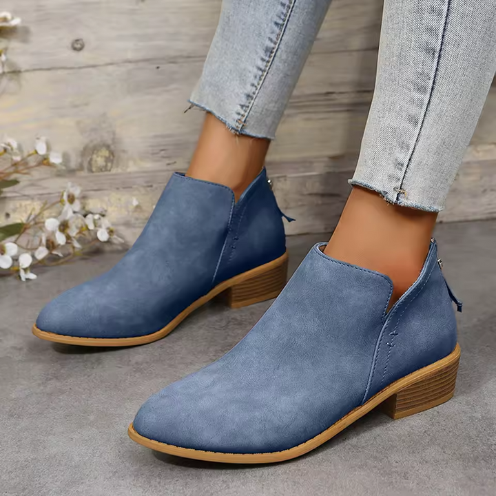 Mia - Sleek Ankle Boots for Effortless Style