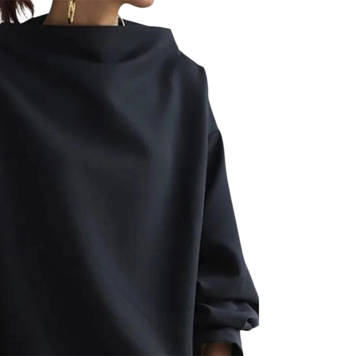 Yiota - Oversized round neck jumper for women