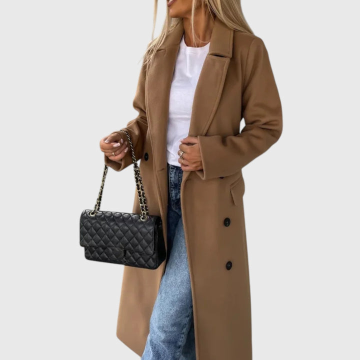 Rita - Timeless Double-Breasted Coat