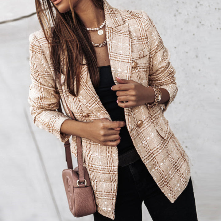 Percy - Stylish Checked Blazer