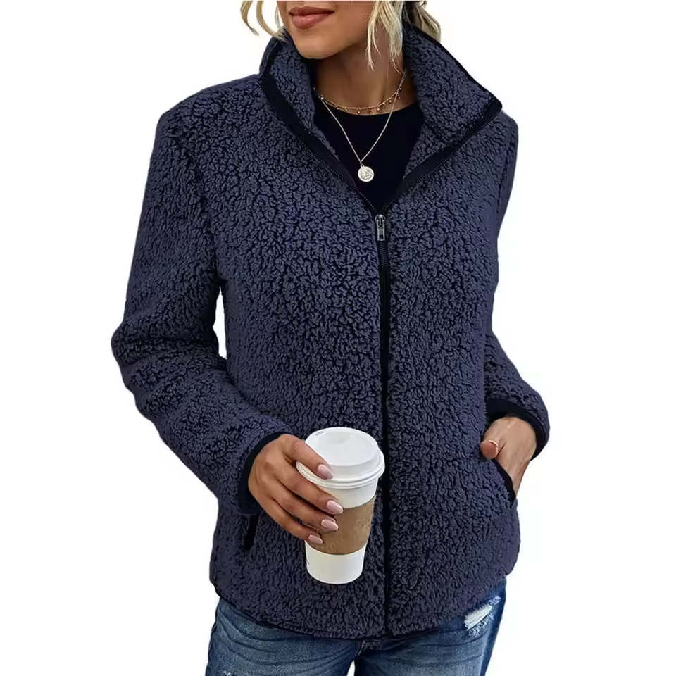 Roselyn - Fleece Zip-Up Jacket