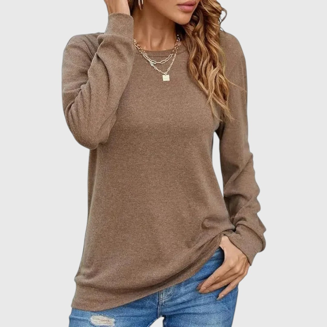 Leonie - Elegant Crewneck Sweater