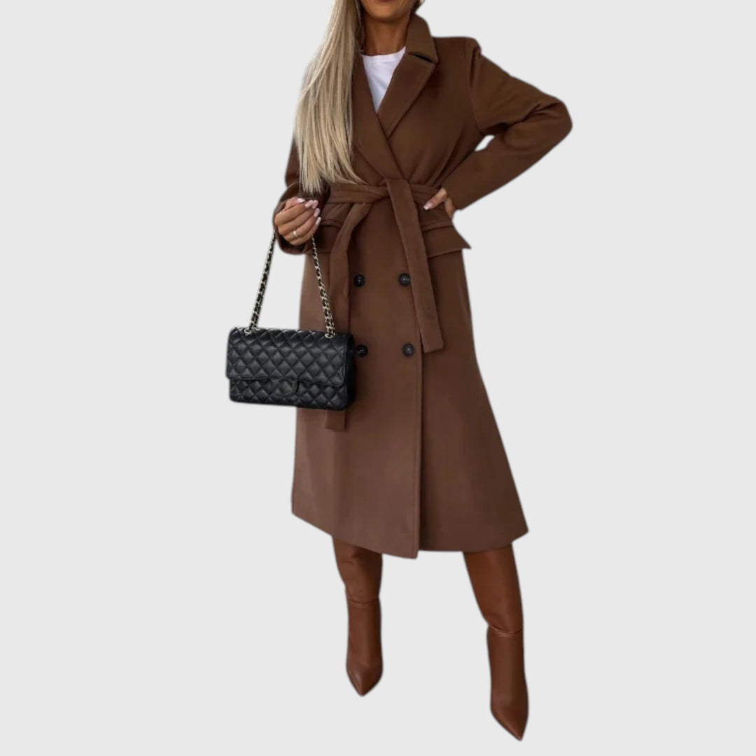 Rita - Timeless Double-Breasted Coat