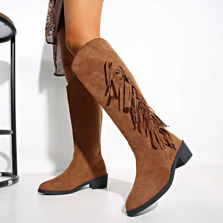 Elkie™ - Leather Modern Boots