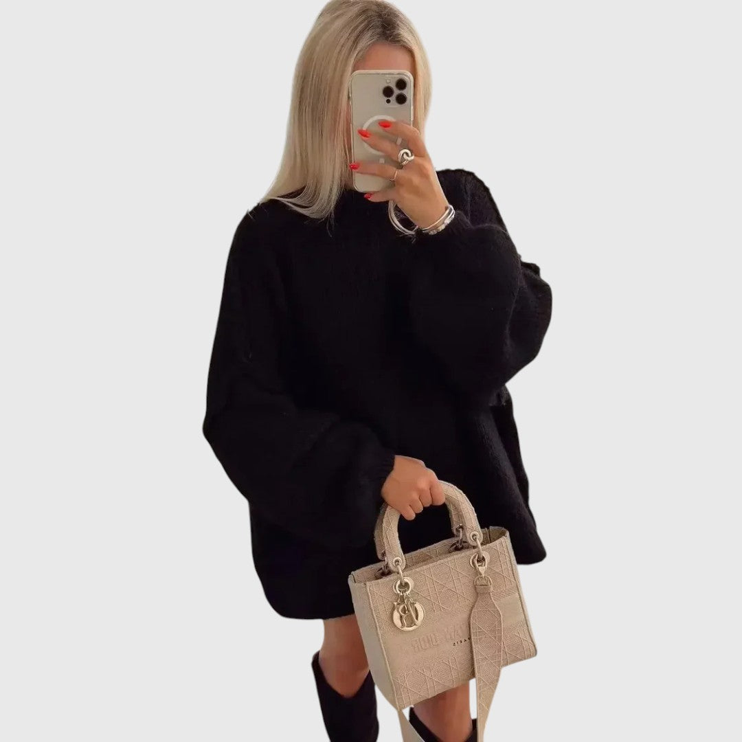 Natasha - Oversized Knit Sweater for Comfort and Style