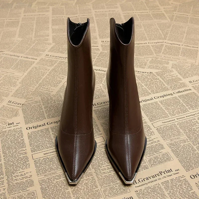 Ava™ -  Comfortable Leather Heels