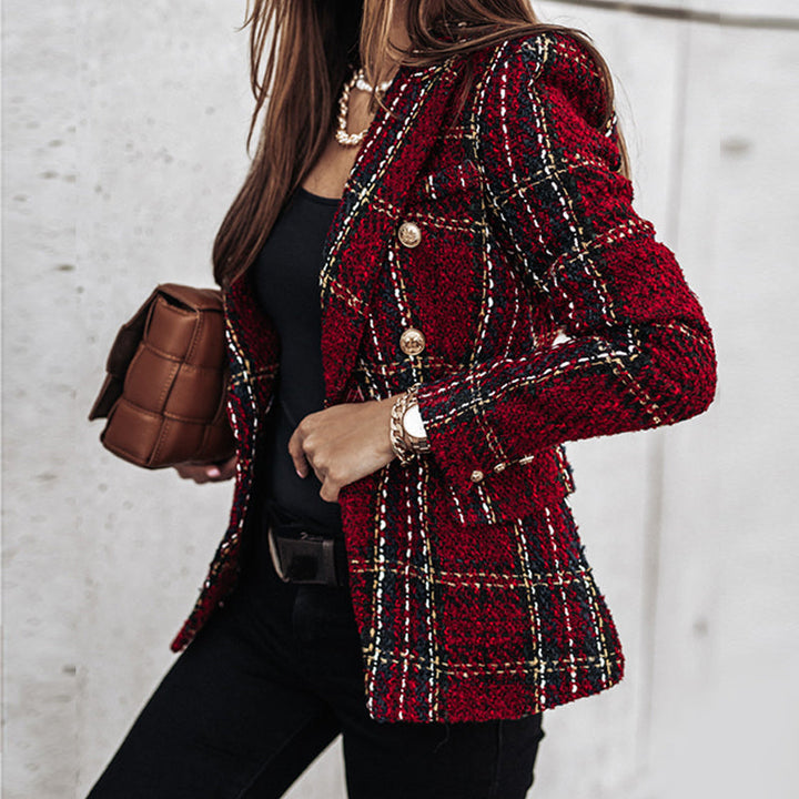 Percy - Stylish Checked Blazer