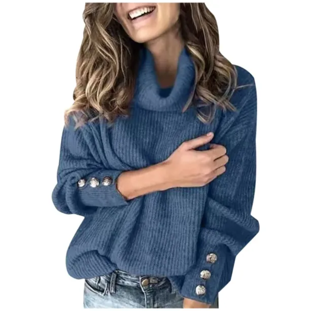 Sunniva™ - Chic Turtleneck Pullover