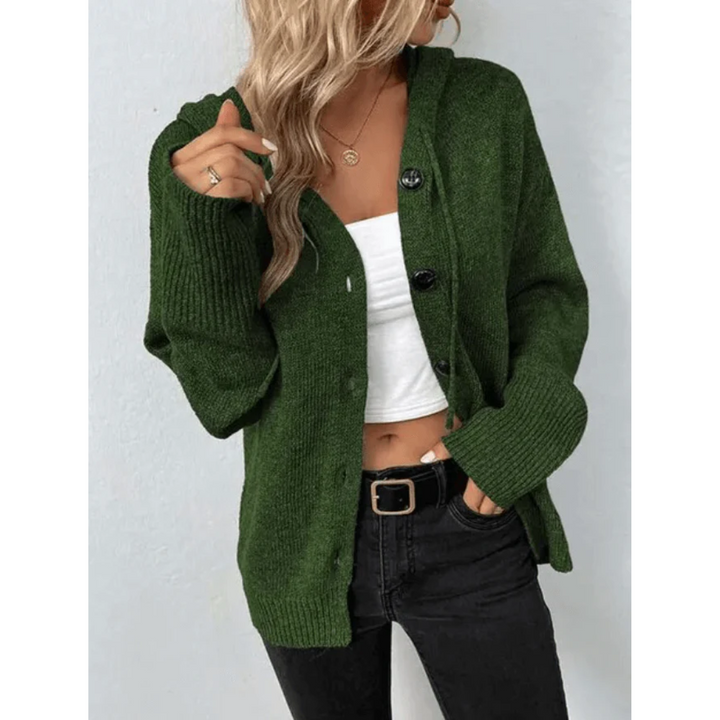 Jodie - Ladies Knitted Warm Cardigan
