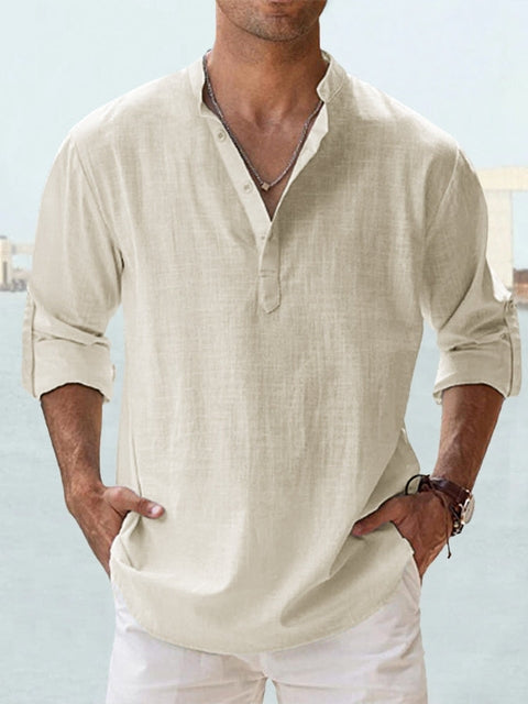 Givalli Casual Linen Overshirt