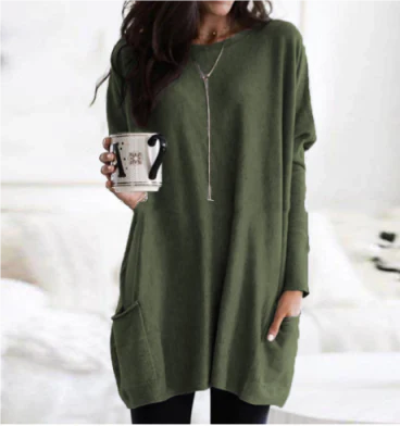 Shelley - Oversized long sleeve jumper for women
