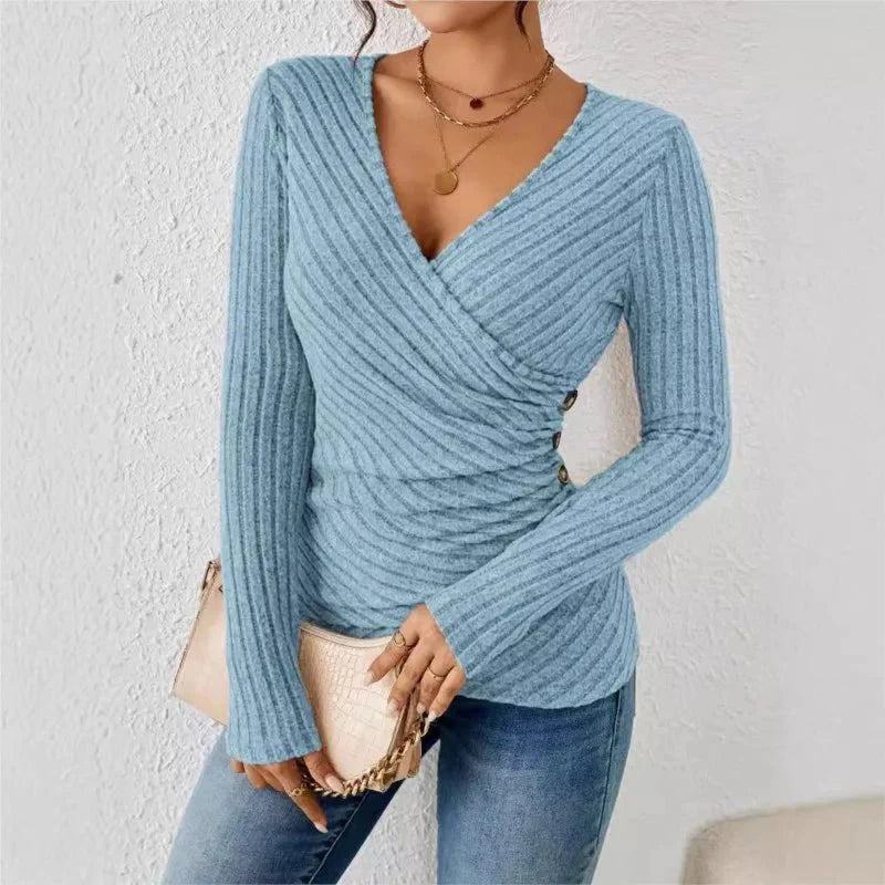 Ange - Tummy Tucking Long Sleeve Top