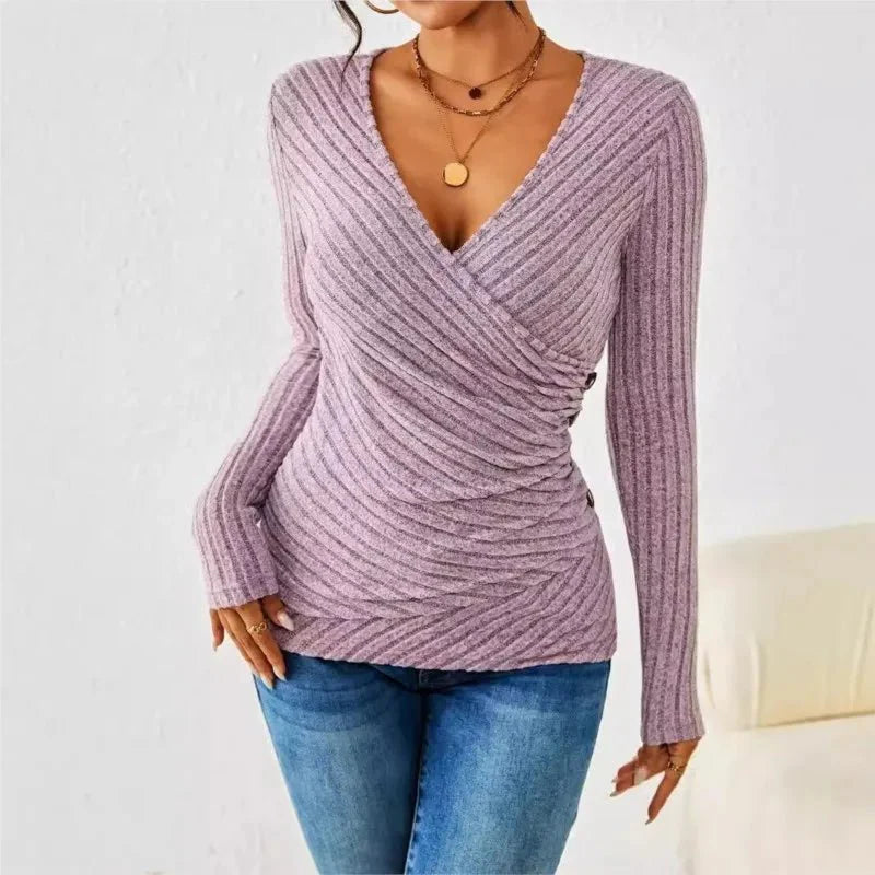 Ange - Tummy Tucking Long Sleeve Top