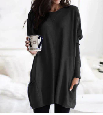 Shelley - Oversized long sleeve jumper for women
