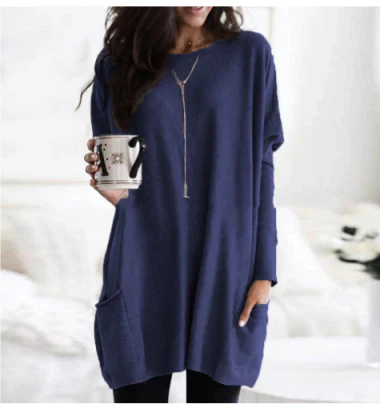 Shelley - Oversized long sleeve jumper for women