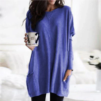 Shelley - Oversized long sleeve jumper for women