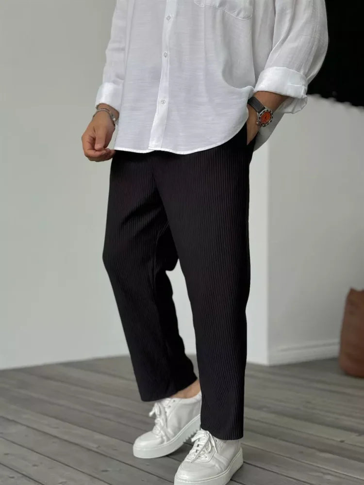 Will Relaxed Ribbed Trousers