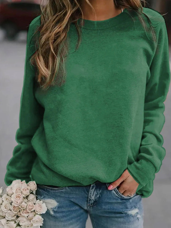 Suus - Comfortable sweatshirt with round neck