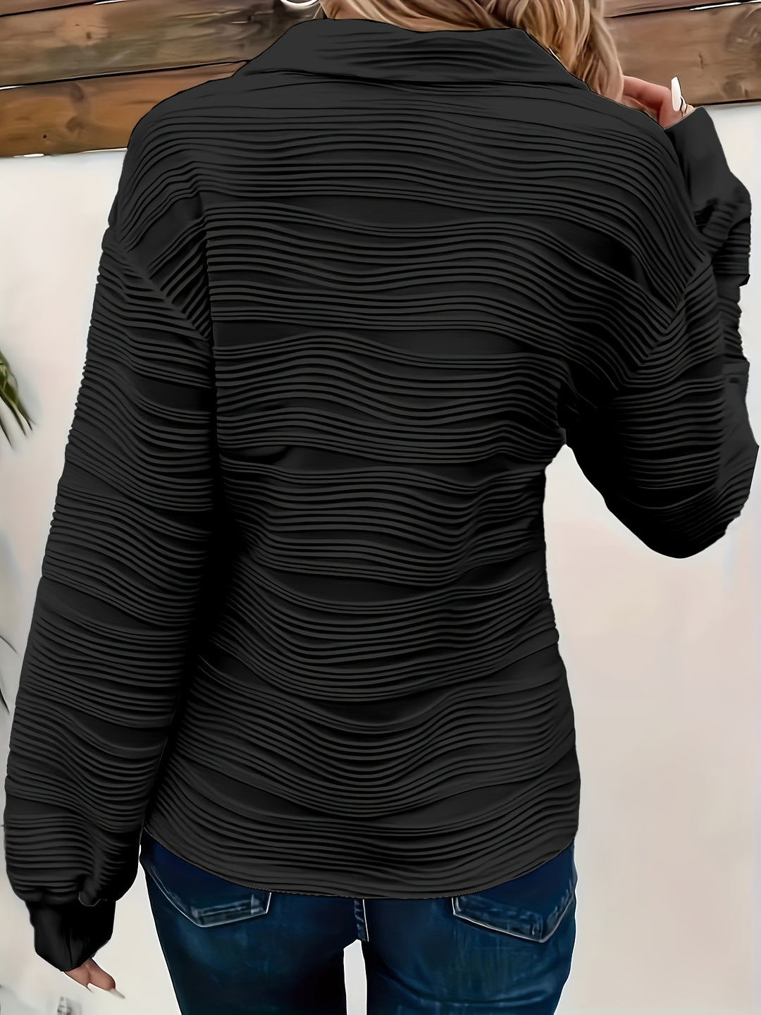 Yvette - Elegant Jumper with Zip