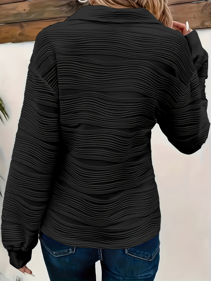 Yvette - Elegant Jumper with Zip