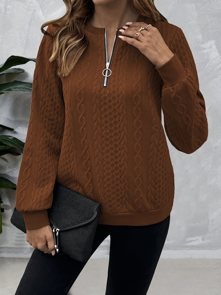 Niki - Elegant Jumper with Zip