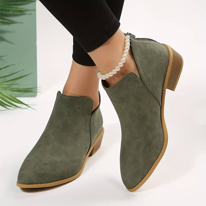 Mia - Sleek Ankle Boots for Effortless Style