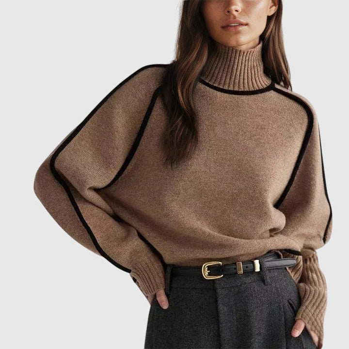 Yalina Warm Turtleneck Sweater