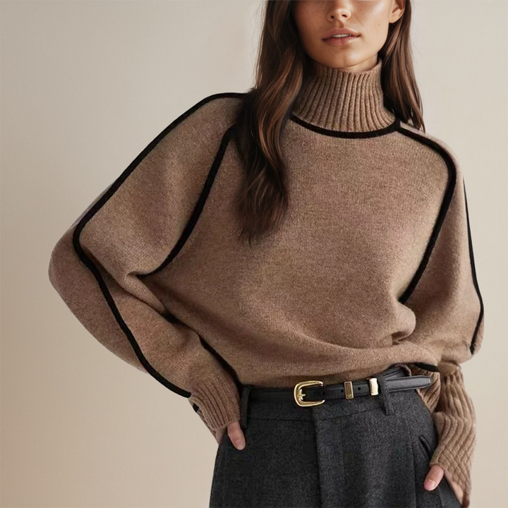 Iris - Elegant Turtleneck Sweater