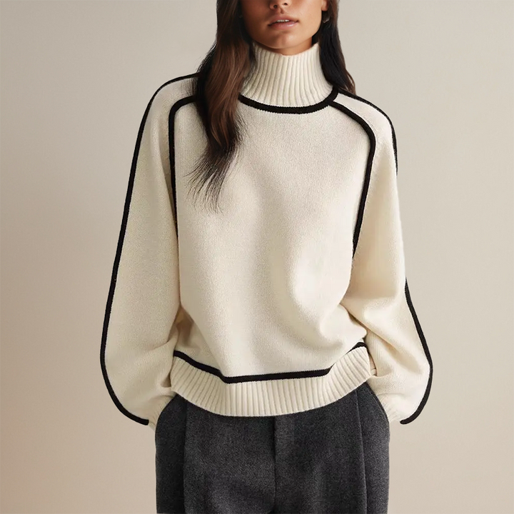 Iris - Elegant Turtleneck Sweater