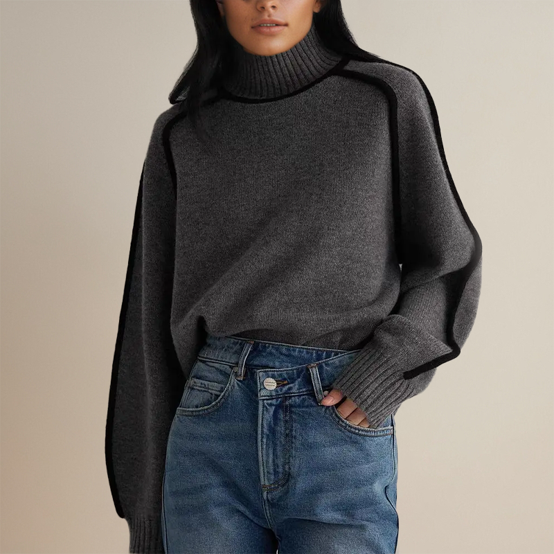 Iris - Elegant Turtleneck Sweater