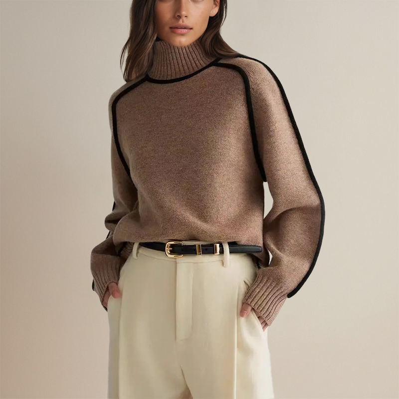 Iris - Elegant Turtleneck Sweater