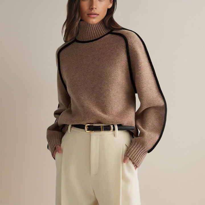 Iris - Elegant Turtleneck Sweater