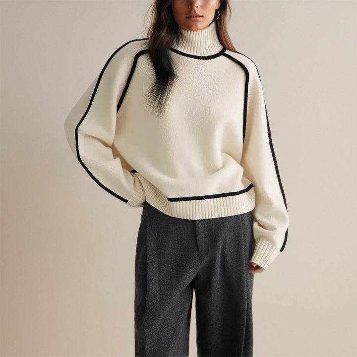 Iris - Elegant Turtleneck Sweater