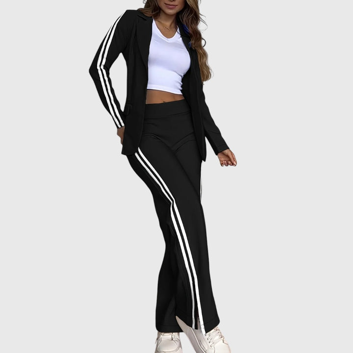 Roanne - Elegant Blazer And Trousers Set