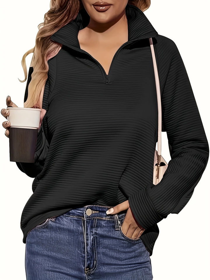 Vicki - Elegant Jumper with Zip
