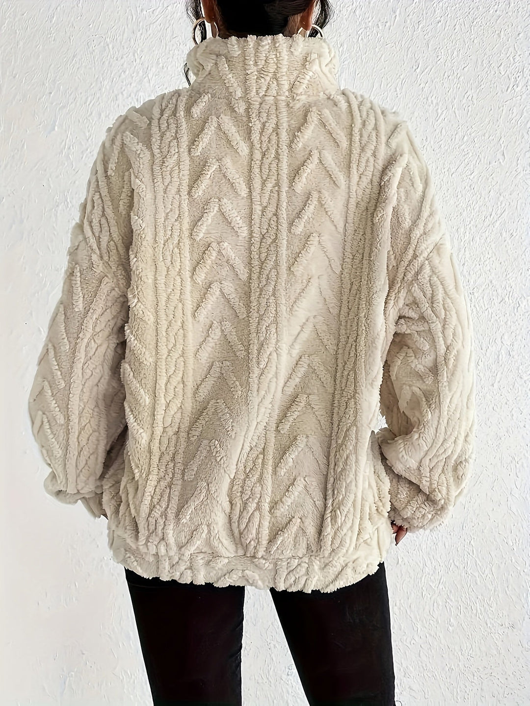 Tara - Knit Half Zip Jumper