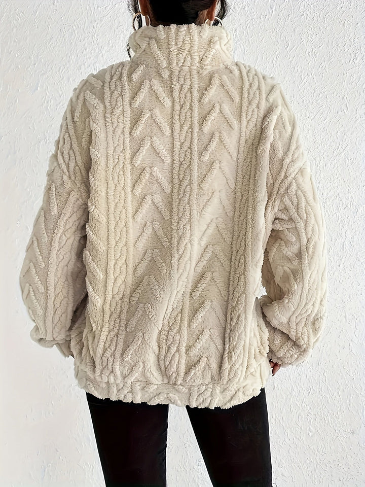 Tara - Knit Half Zip Jumper