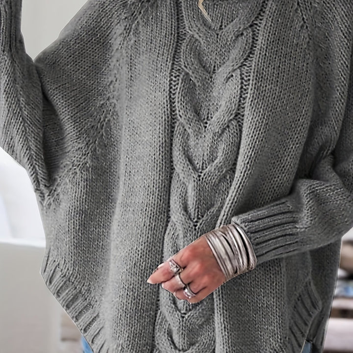 Janelle - Cozy Vintage Cable Knit Sweater