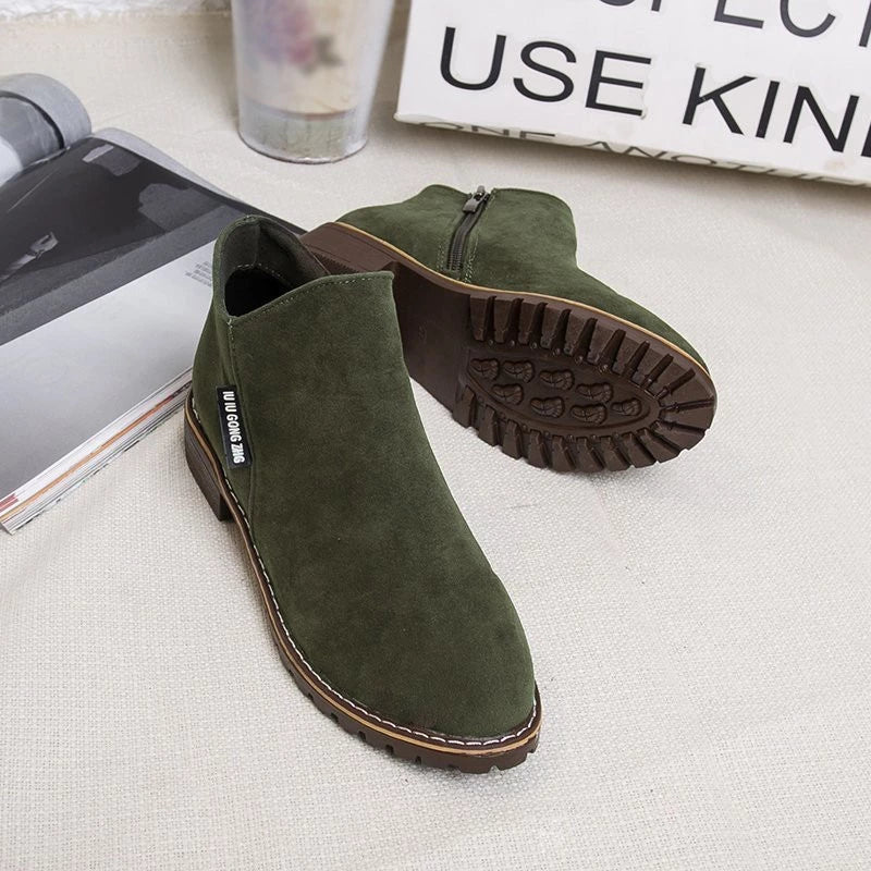 Bindi™ - Thick Sole Ankle Boots