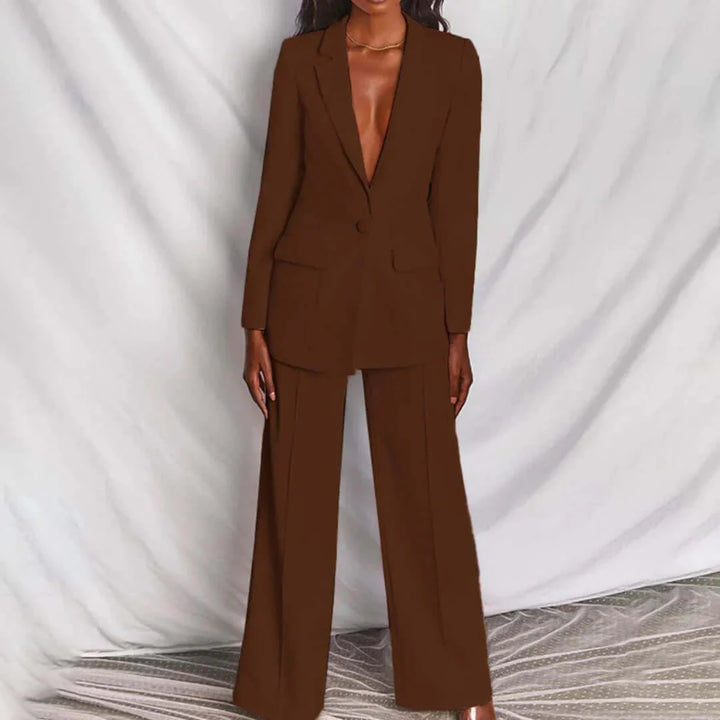 Meghan - Tailored Blazer & Wide-Leg Trousers